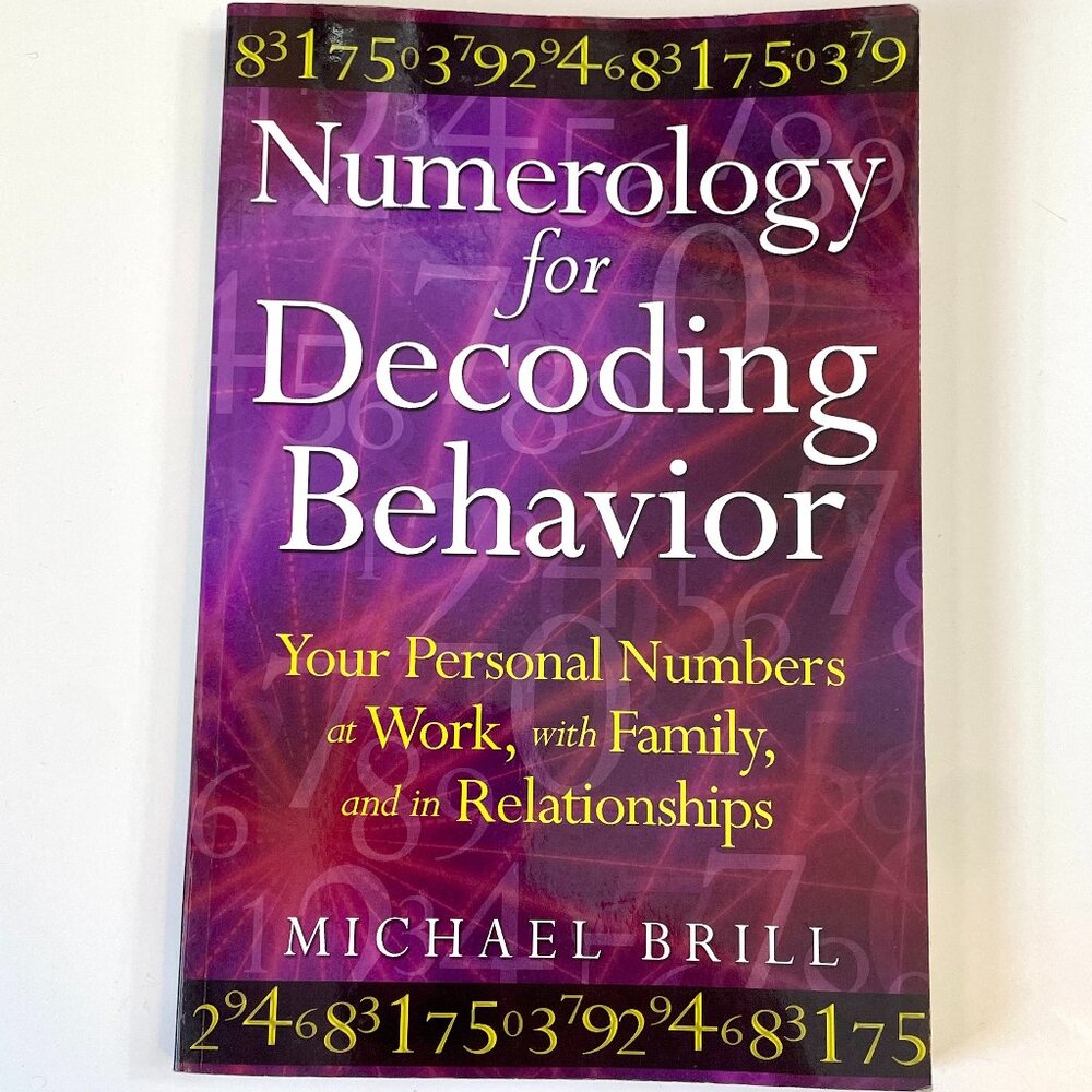 🪷 Numerology for Decoding Behavior ✨ Paperback Book 🌱